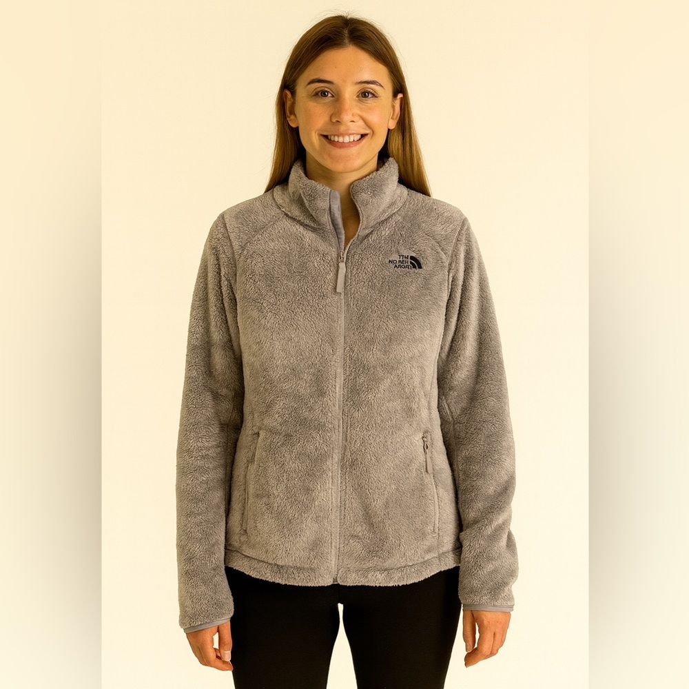 The North Face Gray Fleece Jacket